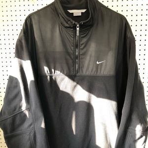 Nike pullover fleece jacket